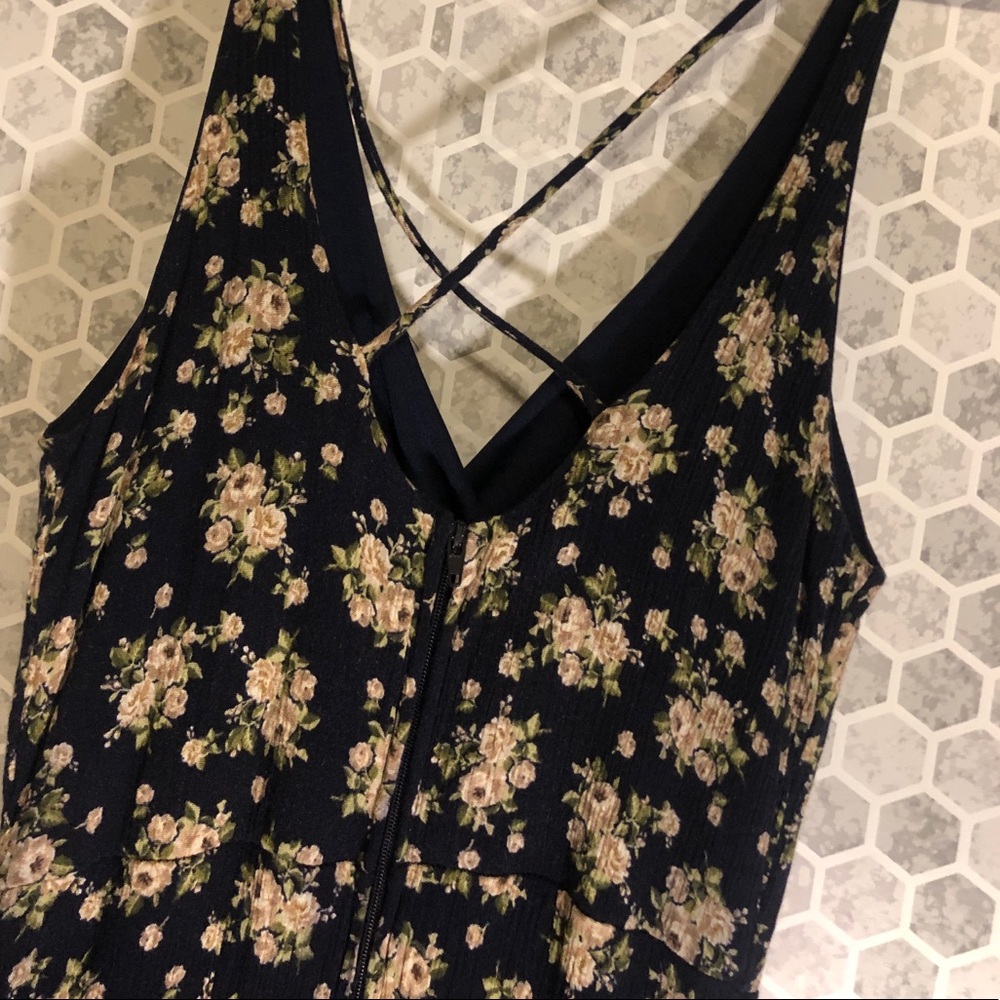 Francesca’s Floral Maxi Romper